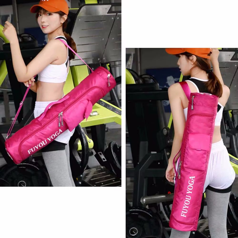 Multifunction Pocket Sports Bag Large Capacity Yoga Mat Carrier Case Carrier Knapsack Yoga Mat Bag Fitness Bag Yoga Mat Holder