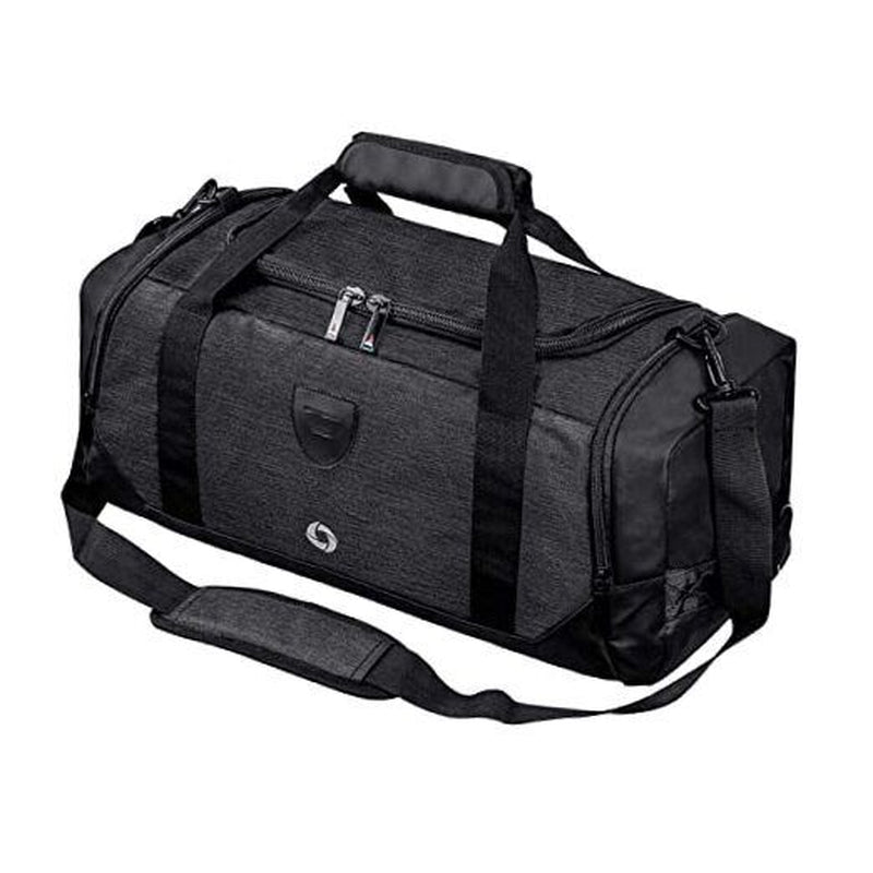 Gym Duffle Bag Backpack Waterproof Sports Duffel Bags Travel Weekender Black